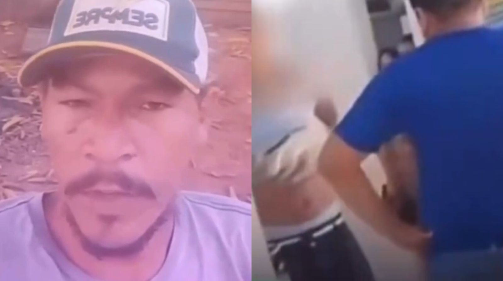 Homem nega que tenha tirado vegetal de partes íntimas após vídeo em UPA repercutir nas redes sociais.