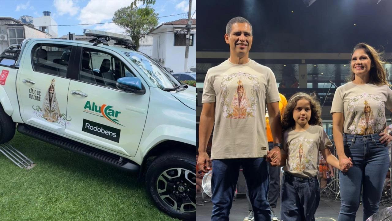 Carro e camisa do Círio de Nazaré 2025 -