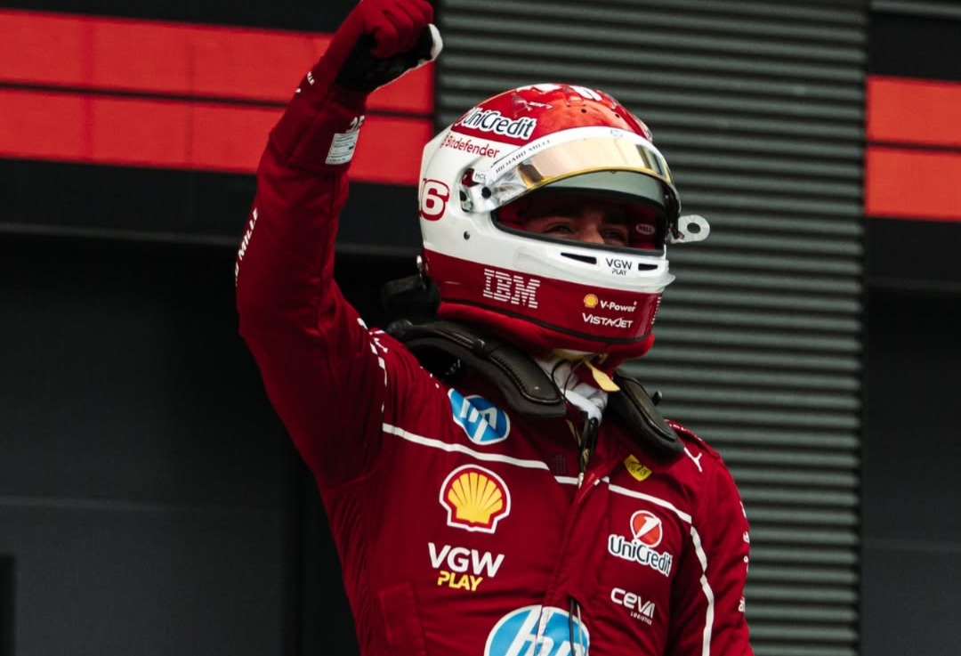 Imagem - Leclerc surpreende McLaren e garante pole na Hungria; Bortoleto larga em 7º