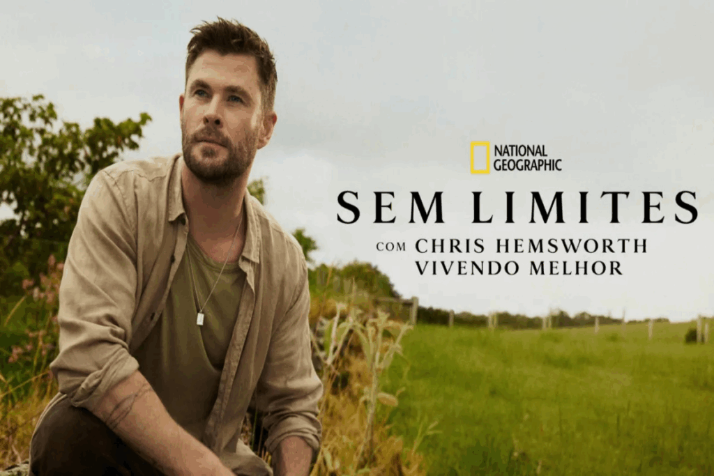 &#8220;Sem limites com Chris Hemsworth: vivendo melhor&#8221; mostra o ator em novos desafios pelo mundo (Imagem: Reprodução digital | Disney+)