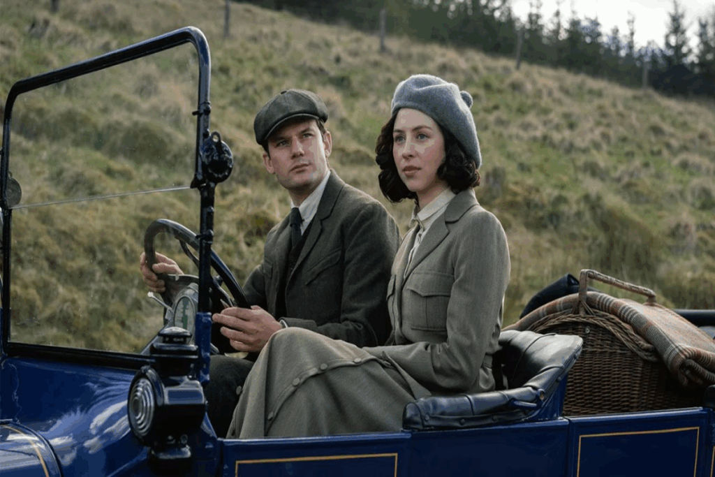 A série &#8220;Outlander: blood of my blood&#8221; conta as origens das famílias Fraser e Beauchamp (Imagem: Reprodução digital | Disney+)