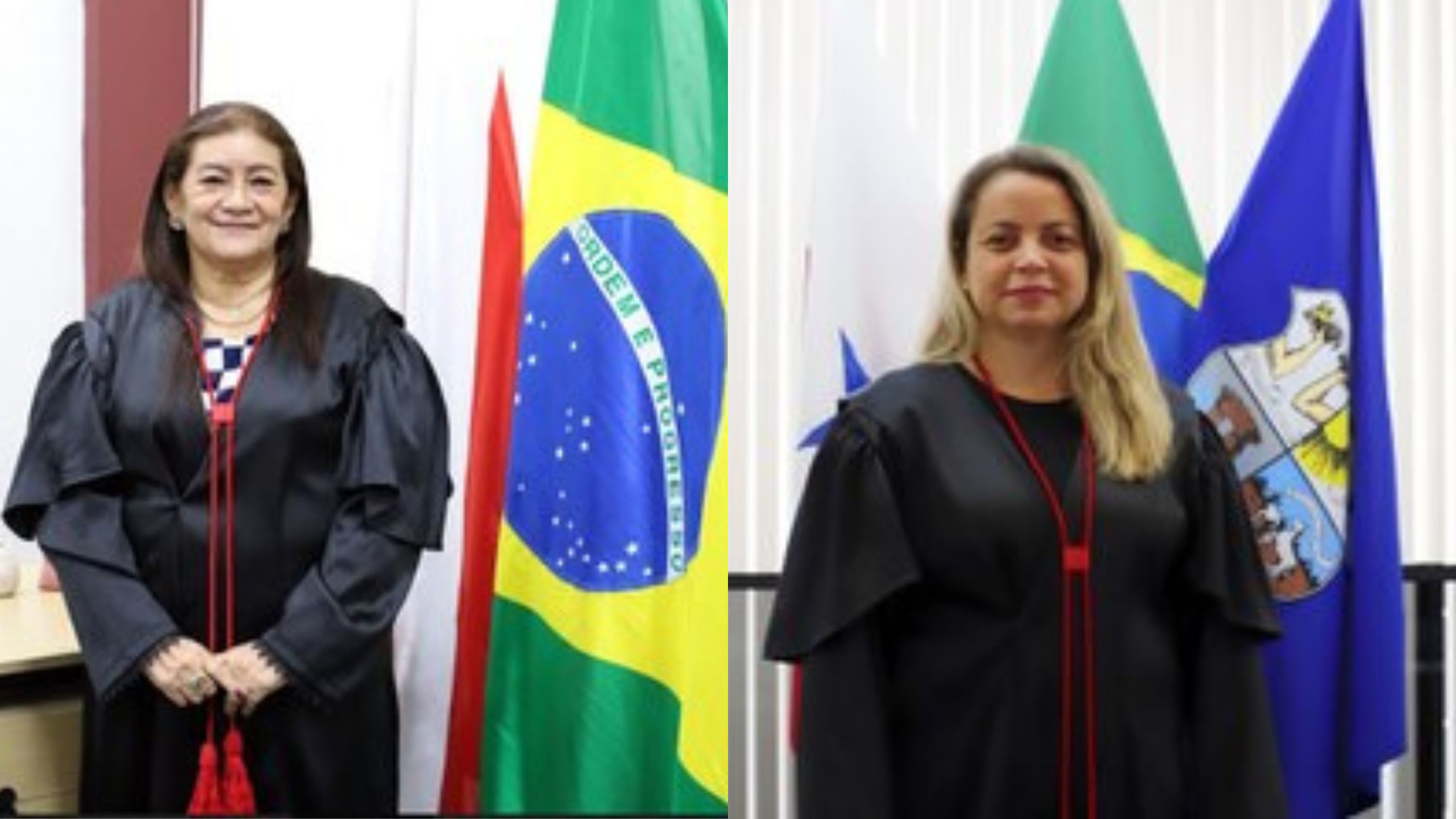 Juízas Ezilda Pastana Mutran e Carina Kátia Bastos de Senna, novas ouvidoras