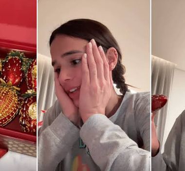 Imagem - Bruna Marquezine ganha morango do amor de R$ 2,1 mil; assista