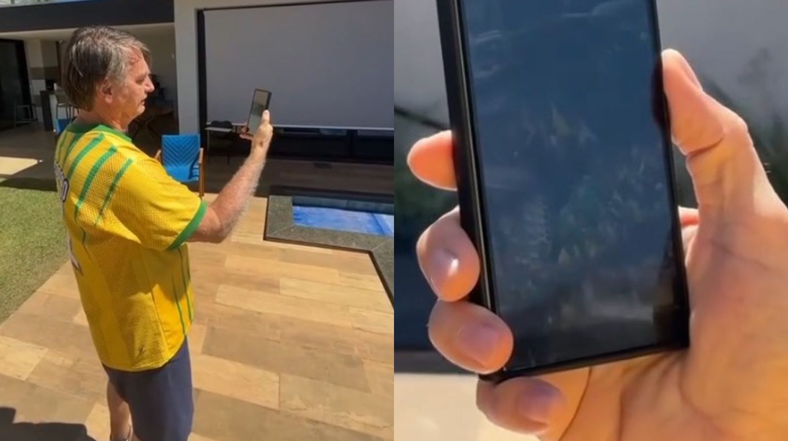 Imagem - Damares posta vídeo de Bolsonaro reagindo a manifestação em Belém; assista