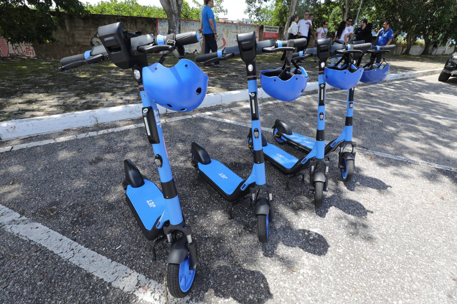 Cerca de 600 patinetes elétricos já circulam em Belém.