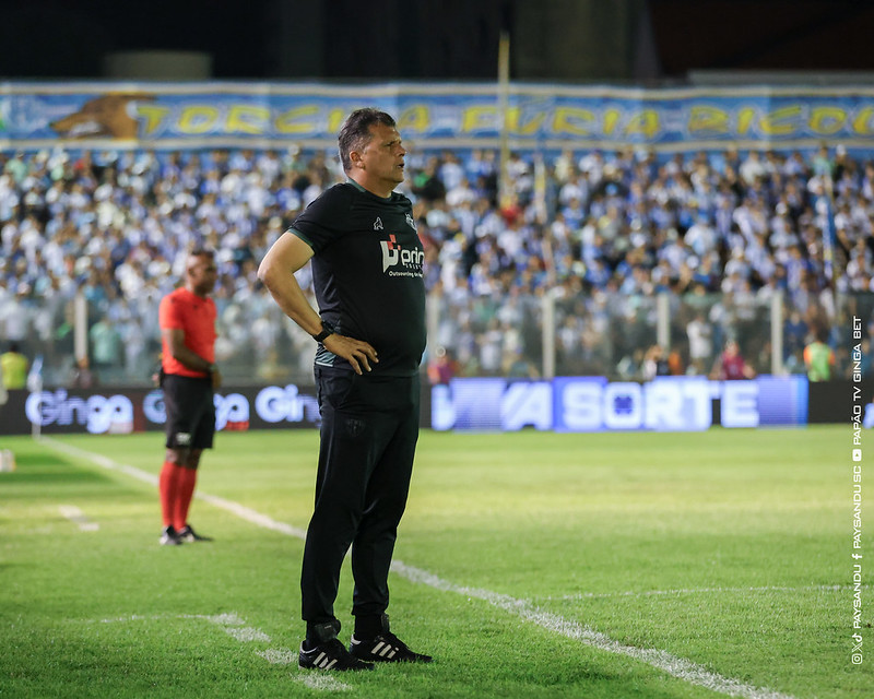 Imagem - Claudinei valoriza empate do Paysandu fora de casa: 'Nossa equipe não aceita derrota'