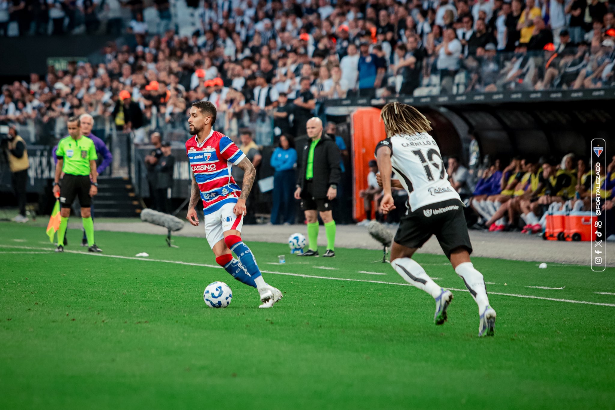 Imagem - Corinthians sai atrás mas busca empate com o Fortaleza pelo Brasileirão
