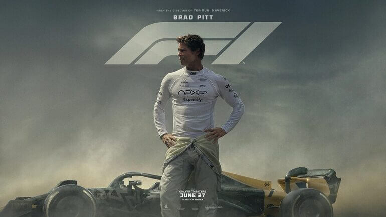 'F1' dispara nas bilheteiras e se torna maior sucesso da carreira de Brad Pitt