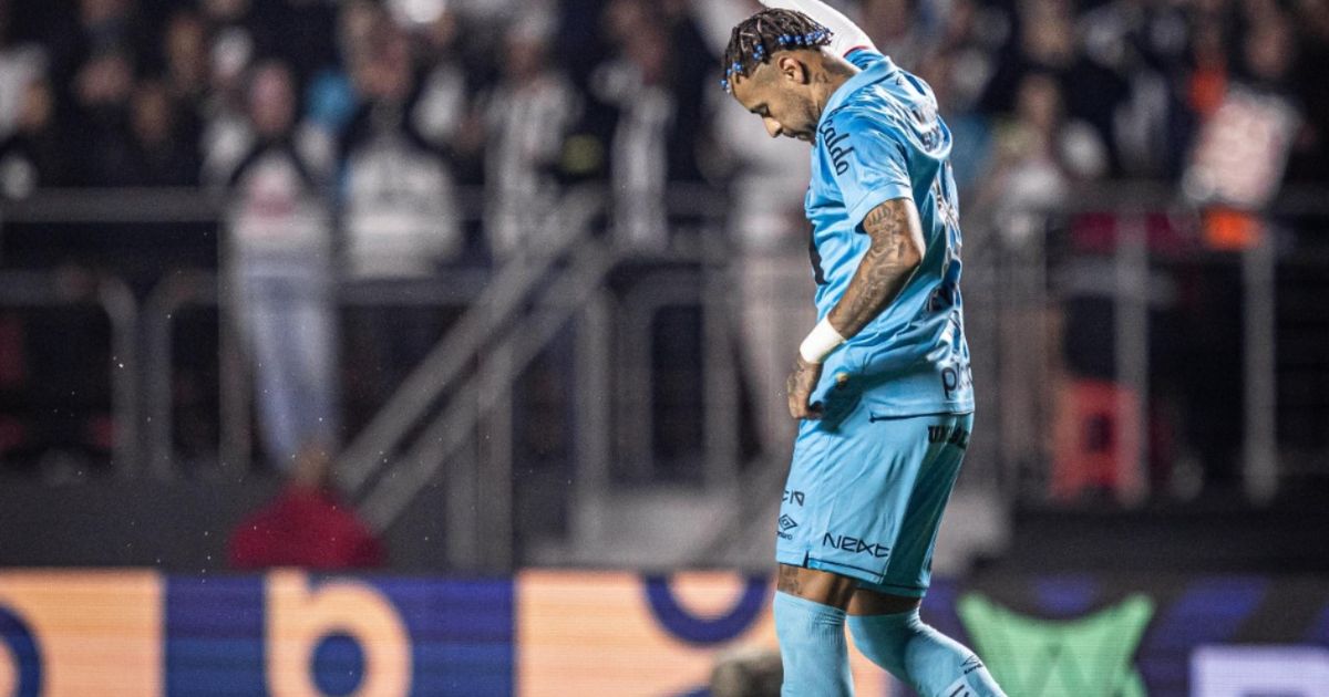 Neymar marcou dois gols na vitória do Peixe -