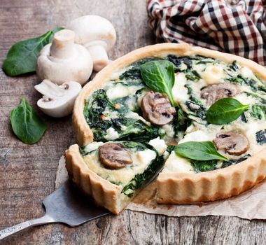 Imagem - 5 receitas de torta de liquidificador vegetariana para o jantar