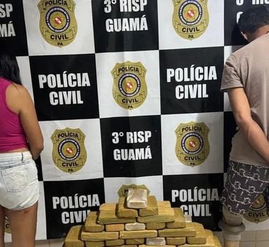 Imagem - Irmãos são presos com 41 tabletes de drogas na Grande Belém