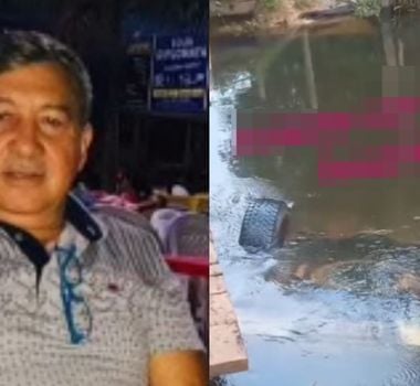Imagem - Vídeo: empresário morre após carro cair em igarapé no Pará