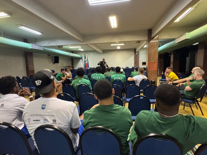 Brasil inicia preparação para a AmeriCup 2025 com treinos no Espírito Santo