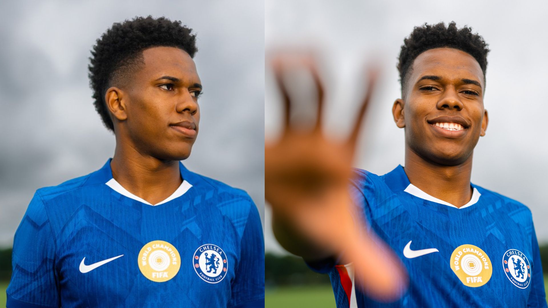 Estevão é apresentado no Chelsea após um ano e meio de espera e celebra 'novo estágio' na carreira