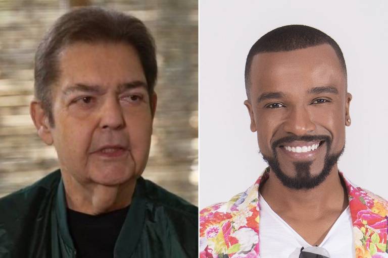 Faustão e Alexandre Pires -