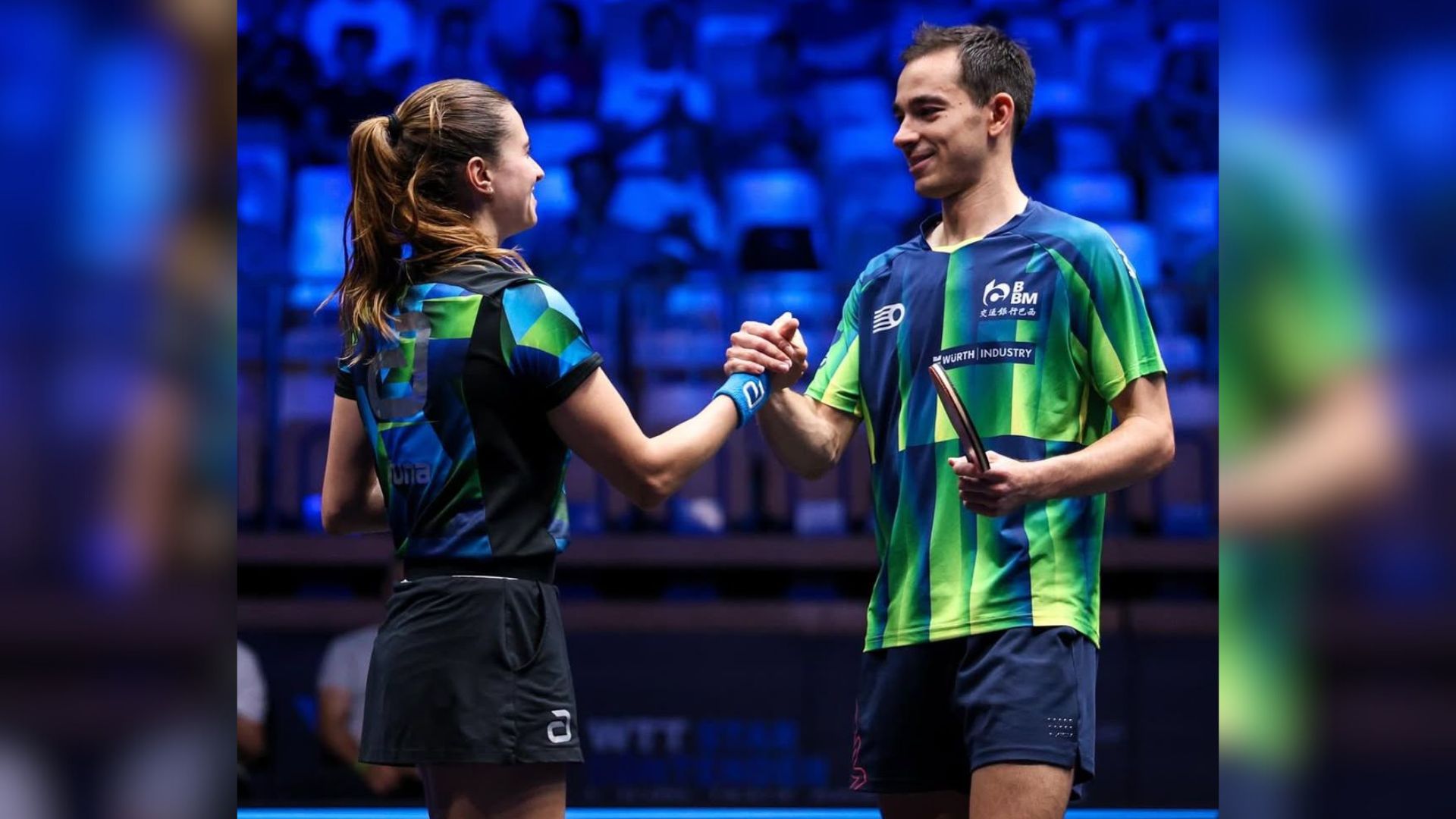 Hugo Calderano e Bruna Takahashi entram no top 10 mundial de duplas mistas no tênis de mesa