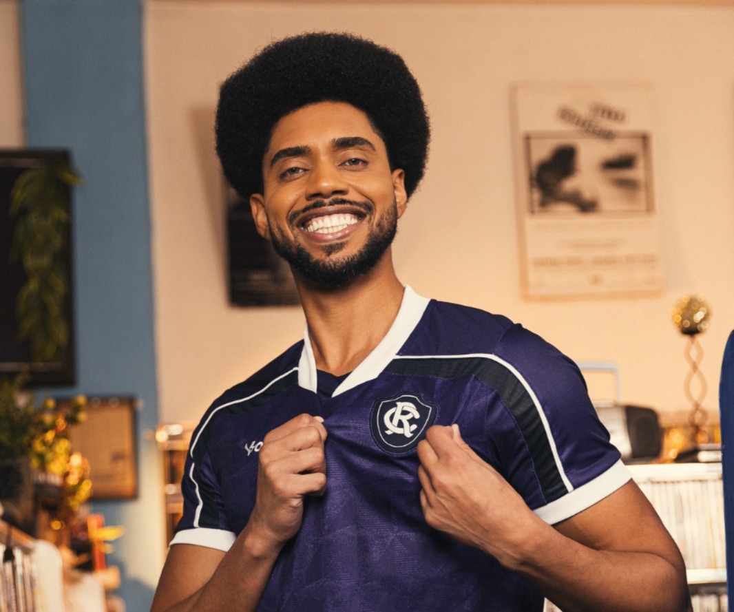 Nova camisa do Leão Azul -