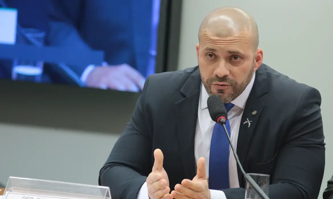 O ex-deputado Daniel Silveira.