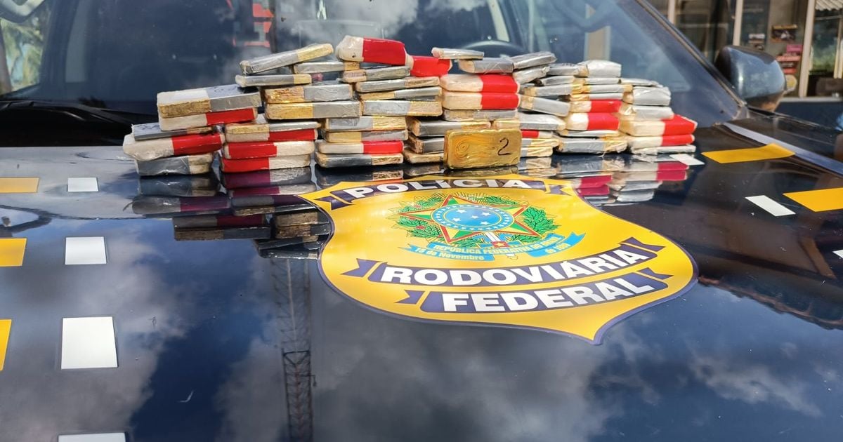 PRF apreende cerca de 40 kg de ouro , avaliado em mais de R$ 20 milhões em Altamira