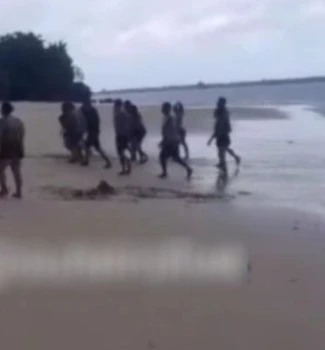 Imagem - Criança é atingida por raio na Praia Grande, em Outeiro