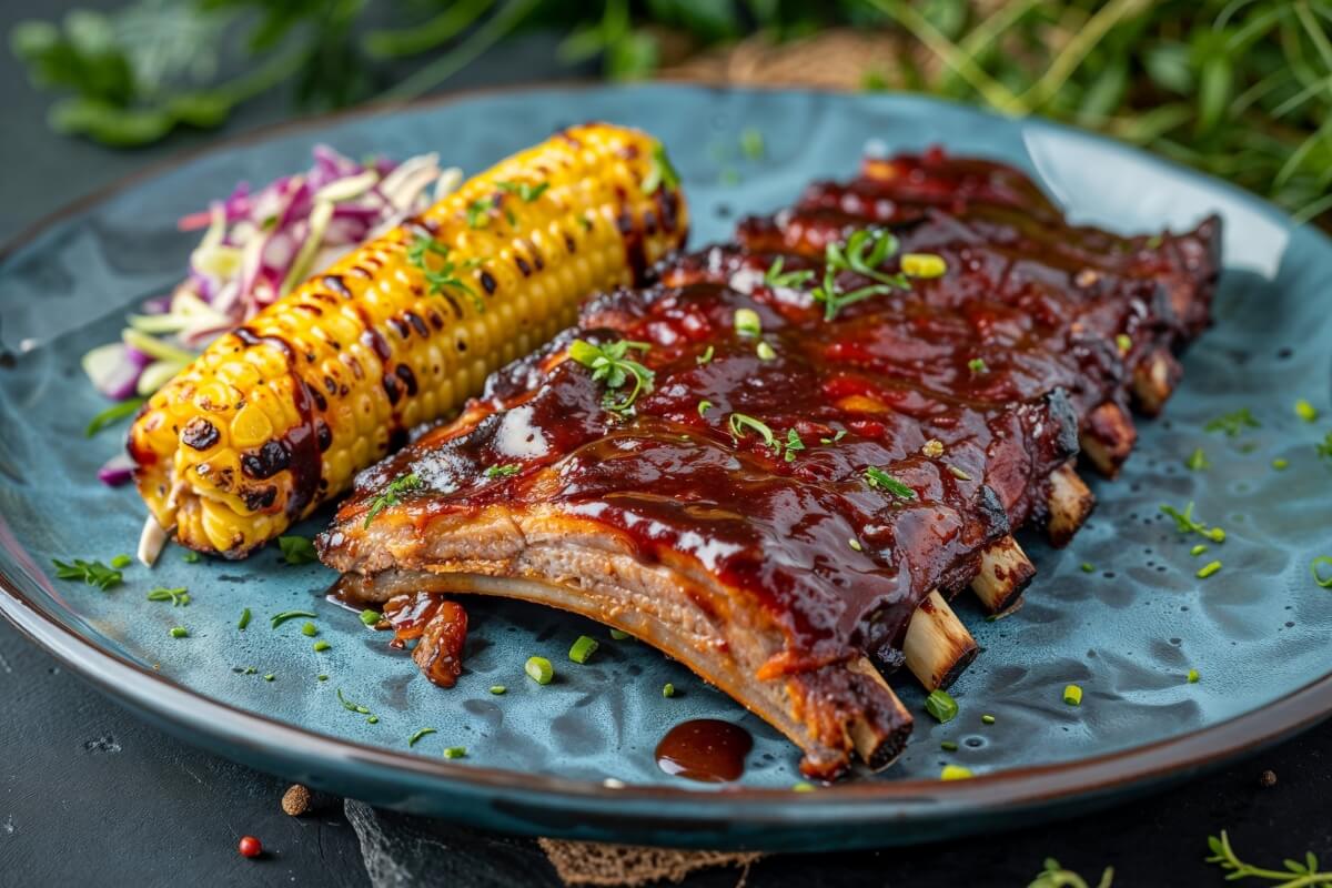 Costela ao molho barbecue (Imagem: Radoxist studio | Shutterstock)
