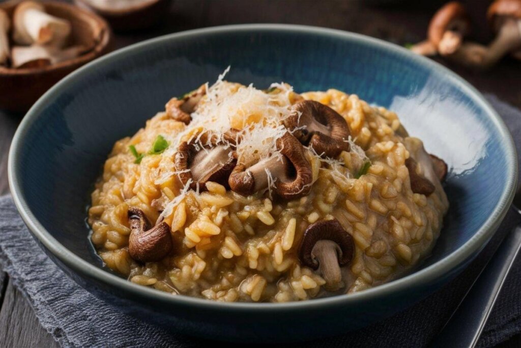 Risoto de funghi porcini (Imagem: Food magic | Shutterstock)