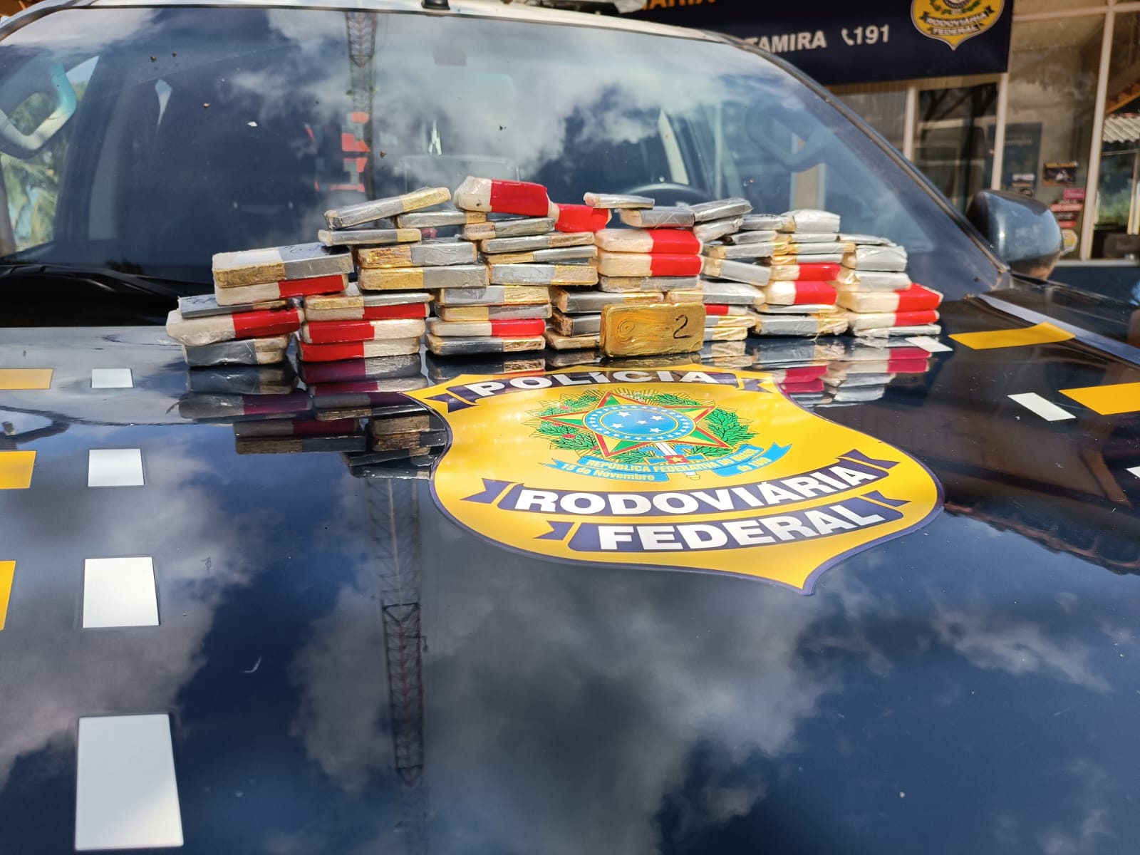 PRF apreende cerca de 40 kg de ouro , avaliado em mais de R$ 20 milhões em Altamira