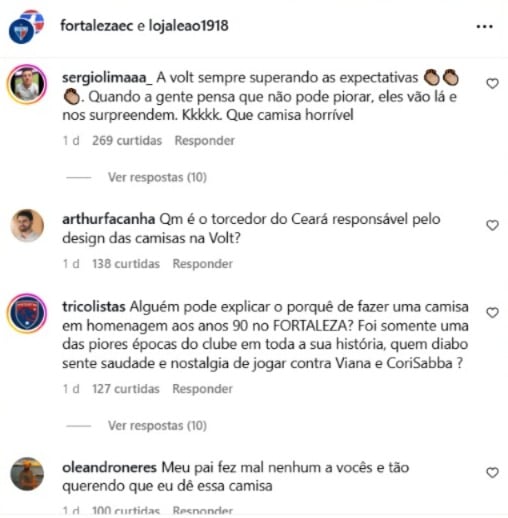 Relato dos torcedores do Fortaleza -