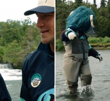 Imagem - Vídeo: jogador de hóquei e mascote são perseguidos por urso em gravação no Alaska