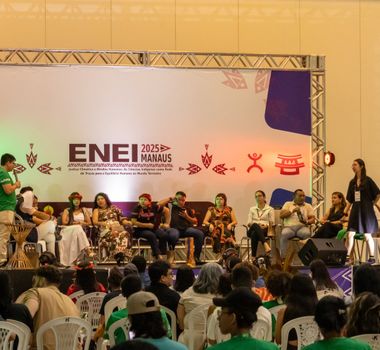 Imagem - Estudantes indígenas celebram cultura, ciência e ancestralidade durante encontro nacional em Manaus