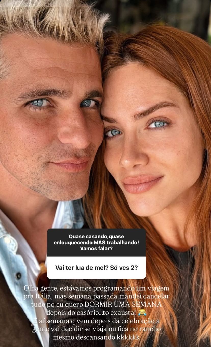 Giovanna Ewbank respondendo perguntas de seguidores.