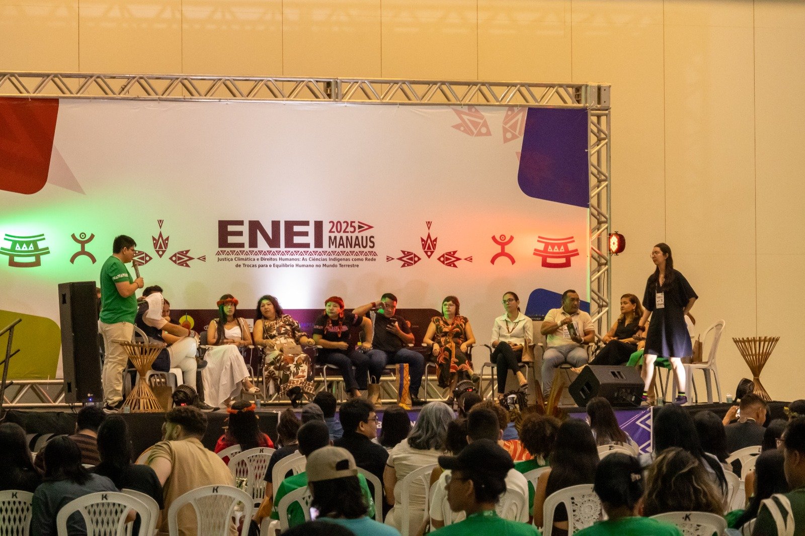 Imagem - Estudantes indígenas celebram cultura, ciência e ancestralidade durante encontro nacional em Manaus