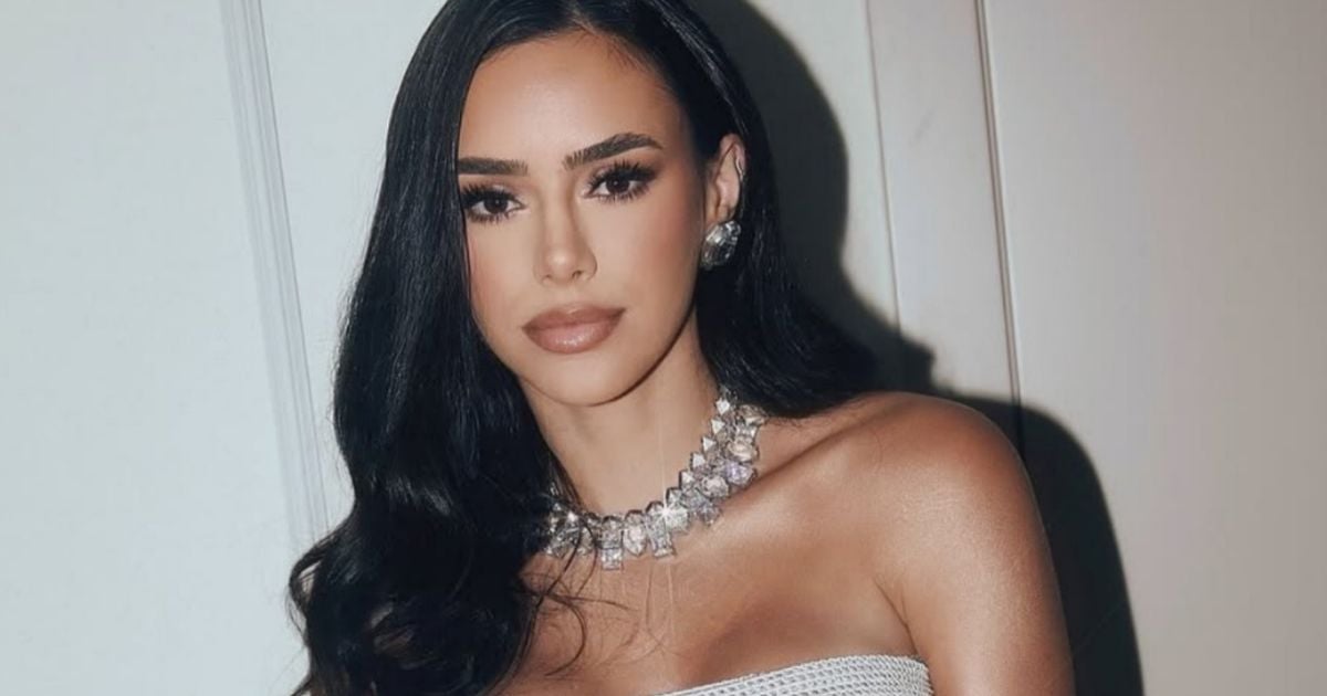 A influenciadora Bruna Biancardi, esposa de Neymar Jr.