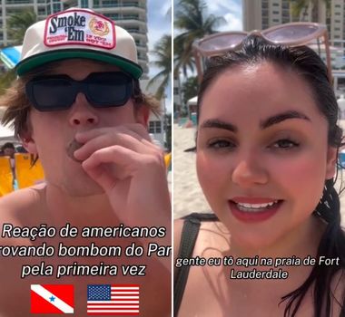 Imagem - Paraense mostra reação de americanos experimentando bombons regionais; assista