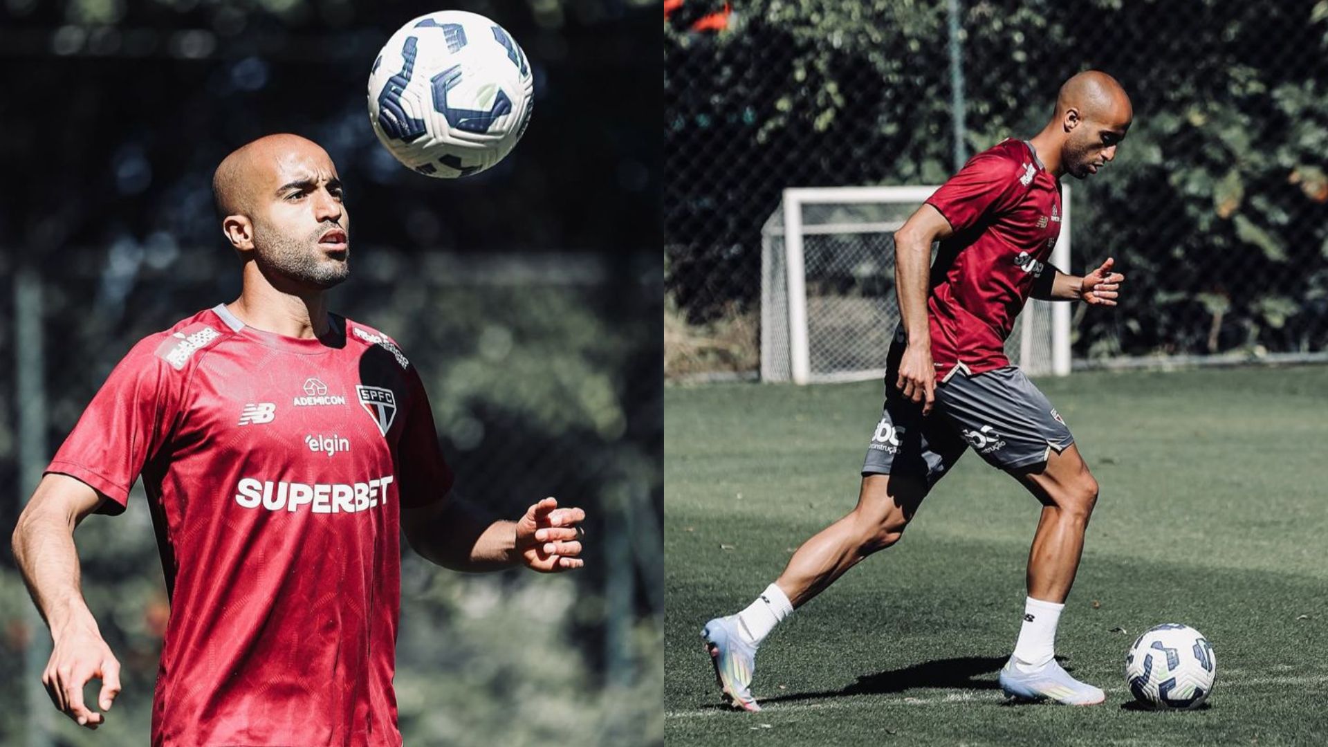 Lucas Moura retorna ao São Paulo após três meses afastado por lesão