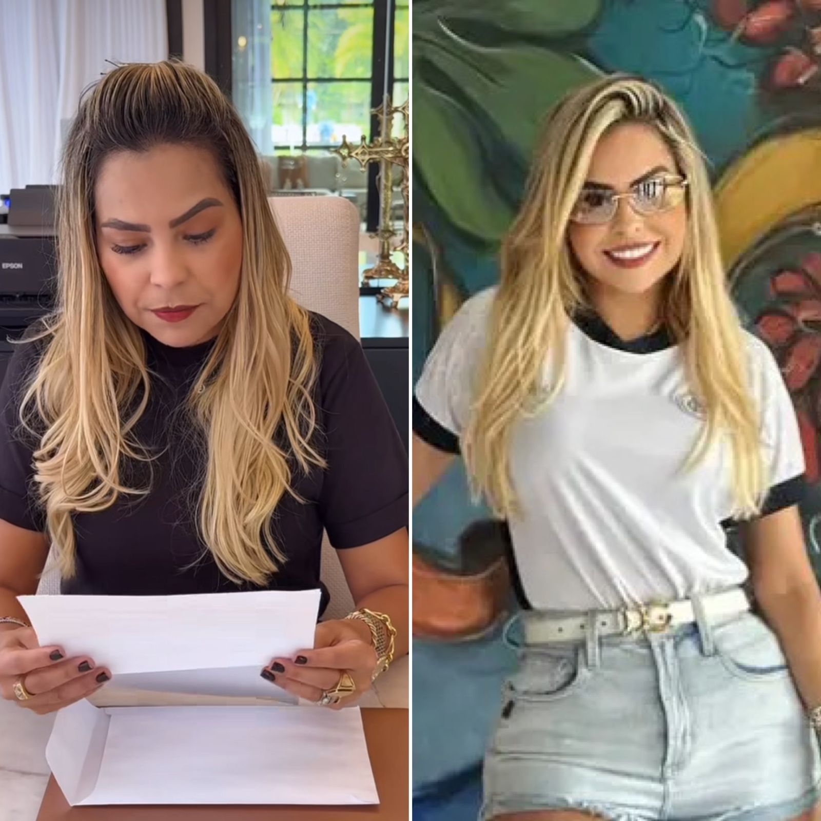 Imagem - Vídeo: prefeita de Marituba, Patrícia Alencar, denuncia ter sido vítima de violência doméstica