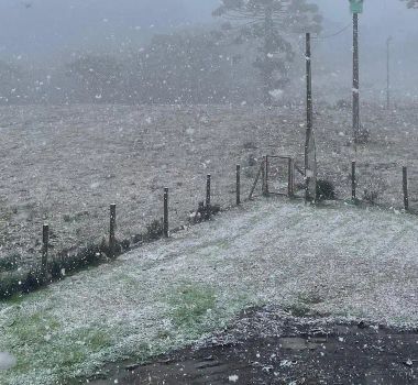 Imagem - Rio Grande do Sul registra neve em algumas localidades