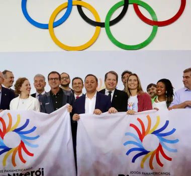Imagem - Rio e Niterói apresentam logomarca da candidatura ao Pan de 2031