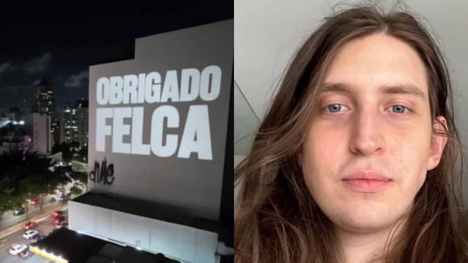 (Felipe Bressanim Pereira, mais conhecido como Felca.)