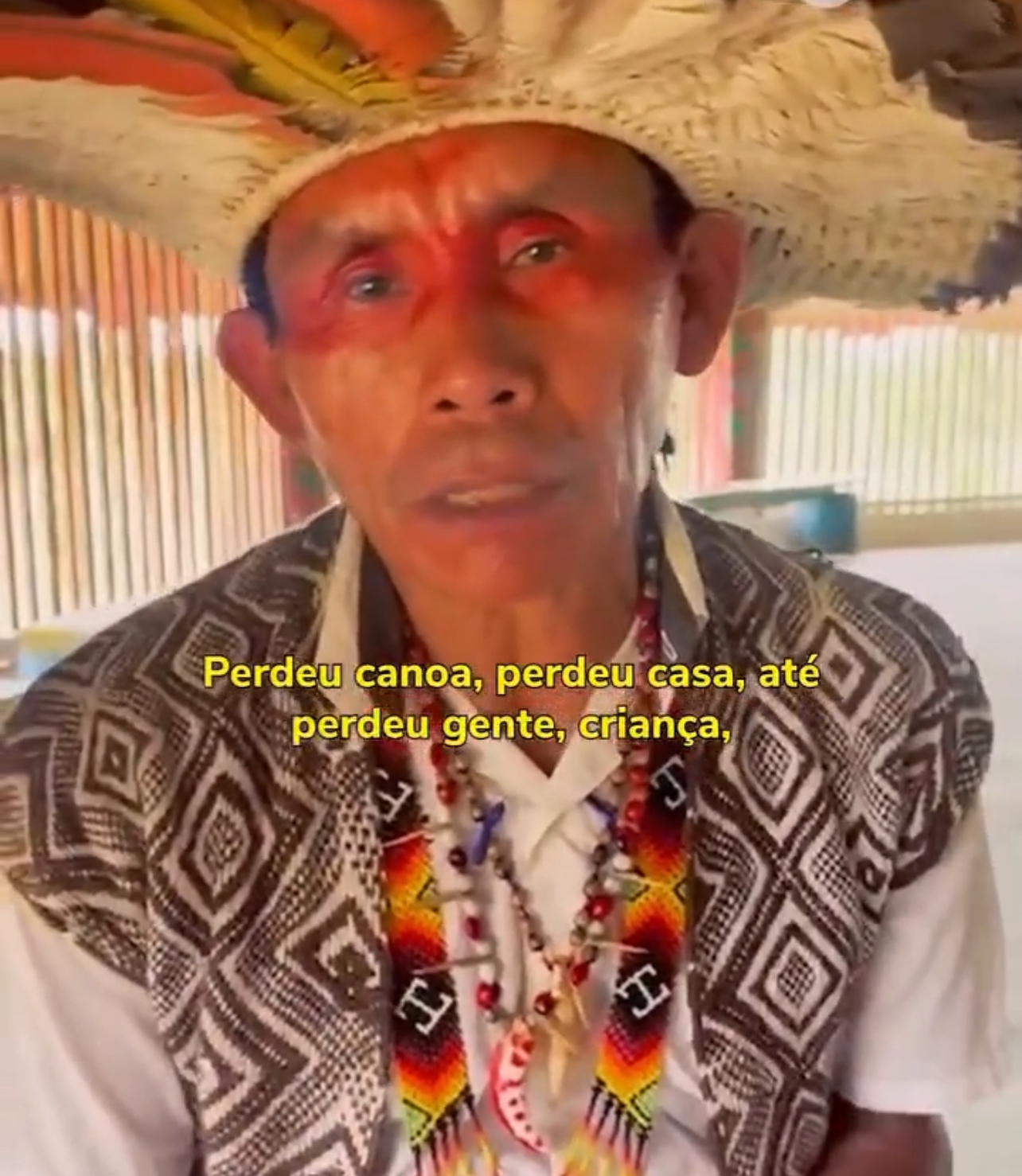 Imagem - Comunidade indígena Hurã Kurã sofre com os impactos das mudanças climáticas na Amazônia