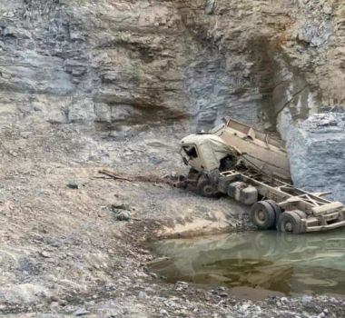 Imagem - Acidente em mina de calcário no Pará mata motorista após queda de barranco