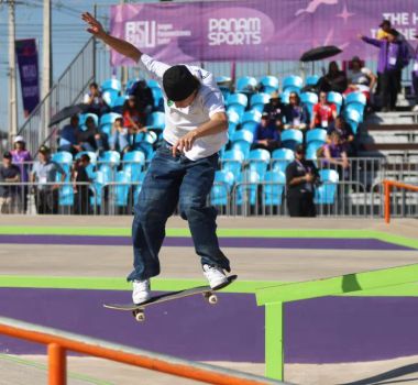 Imagem - Ouros de Filipe Mota e Maria Lúcia no skate street impulsionam Time Brasil no Pan-Americano Júnior