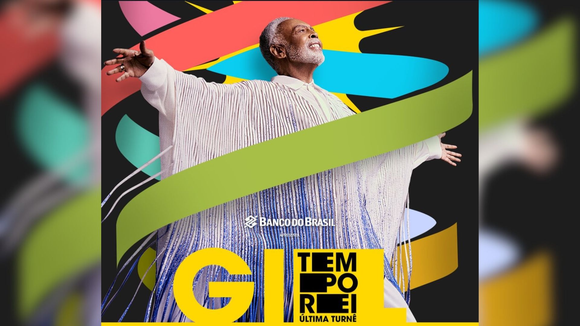 Gilberto Gil remarca show de despedida em Belém; saiba a nova data