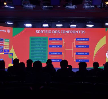Imagem - CBF sorteia quartas de final da Copa do Brasil; veja os confrontos