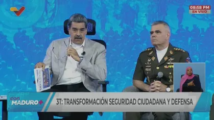 “Digo aos imperialistas e ao meu povo: não ousem”, declarou.

