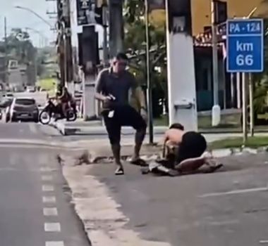Imagem - Vídeo: de folga, policial militar evita homicídio durante confusão no Pará