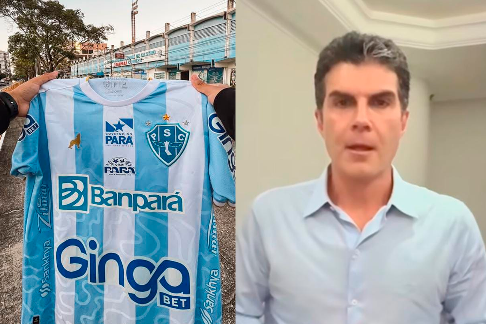 Imagem - Fim do transfer ban: governador anuncia 'ajudinha' para pagar dívida do Paysandu