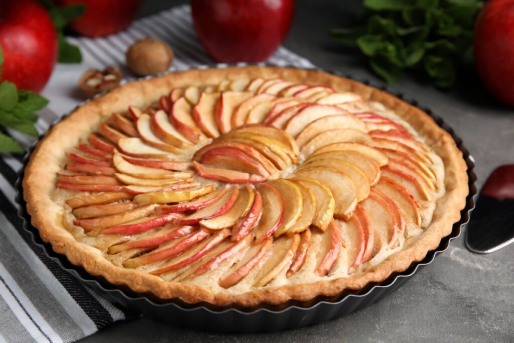 Torta de maçã (Imagem: New Africa | Shutterstock)
