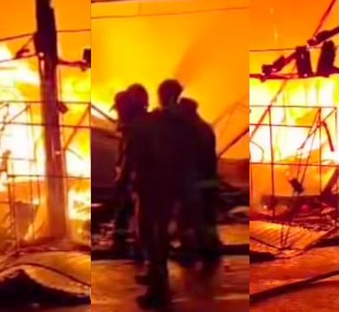 Imagem - Incêndio de grandes proporções atinge loja no bairro Rio Verde, em Parauapebas
