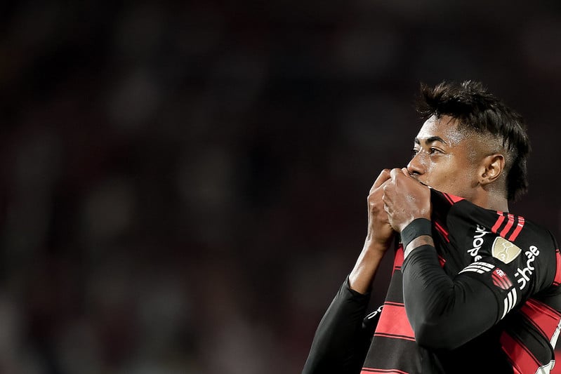 Bruno Henrique marcou o gol da vitória do Mengão -